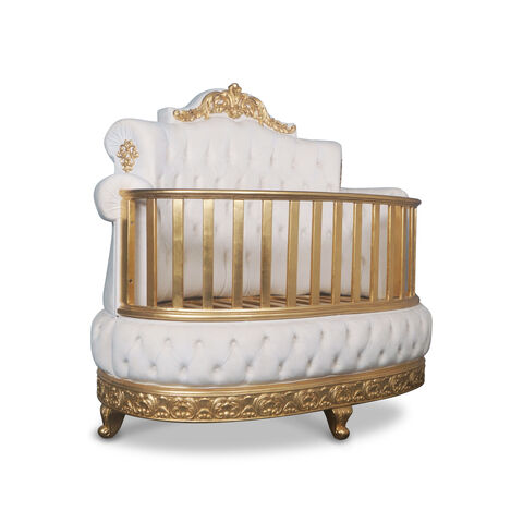 Kids Cribs Luxury Royal European Style Kids Furniture Baby Cots