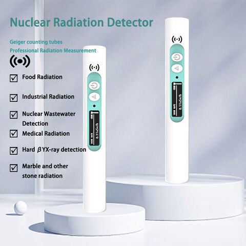 Contador Geiger, medidor de radiación nuclear, contador de dosímetro  portátil de alta calidad