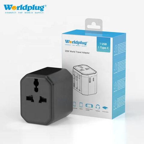 10,5W Universal Tablet Reiseadapter mit USB-C & USB Anschlüssen, CE ROHS FCC Zertifiziert for sale at factory direct price