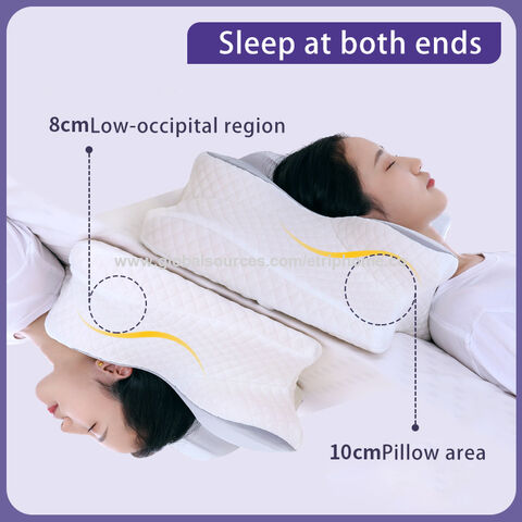 Cooling Gel Memory Foam Pillow Sleeping Cervical Pillow Neck Back