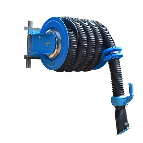Ready To Ship Vehicle Exhaust Extraction Hose Reel Extract And Remove  Harmful Exhaust Fume And Gas Improve Air Quality In Garage $366 - Wholesale  China Car Auto Vehicle Exhaust Extraction System at