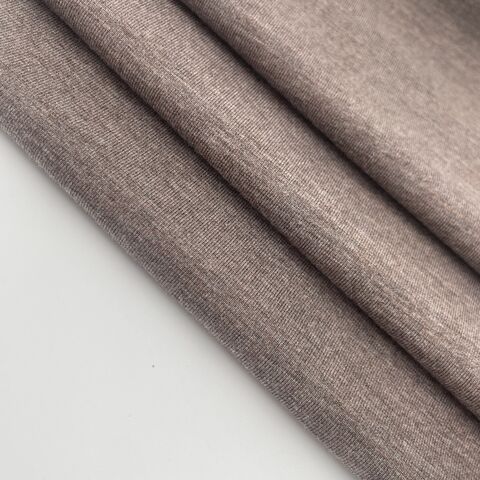 Tencel Modal/fleece/cellulose Acetate Fiber Plain Knitted Fabric