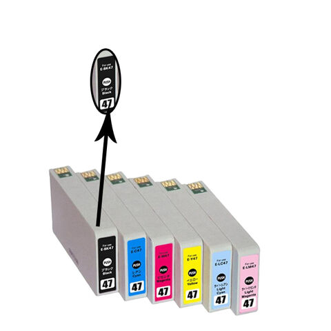 Cartouche d'encre noire compatible ICBK47 pour imprimantes PM-A970/PM-T990, meilleures ventes for sale at factory direct price