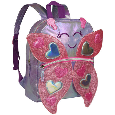 3PCS School Backpack for Girls, Kids Bookbags Set Primary Girls Students (Daypack + Lunch Bag + Pencil Case) (Rose Red)