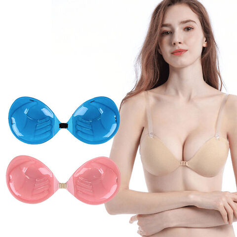 Strapless Self Adhesive Bra Silicone Reusable Push-up Bra Backless