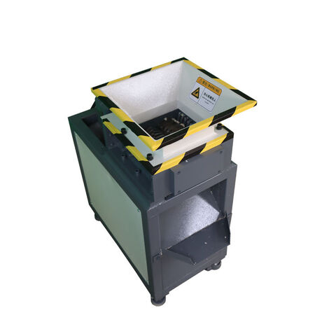 PLC Control Industrial Cardboard Shredding Machines , Cardboard Box Shredder  Machine