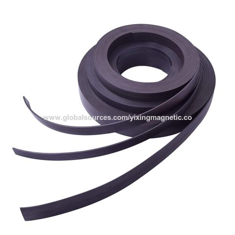 Customized Size Shape Promotional Isotropic Flexible Rubber Magnetic Vinyl Sheet  Magnet Strip Roll with Adhesive Magnet - China Double Sided Adhesive  Magnet, Self-Adhesive Magnet