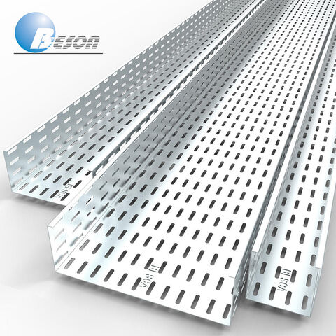 Wire Mesh Cable Tray, 150mm wide, 10-ft. span