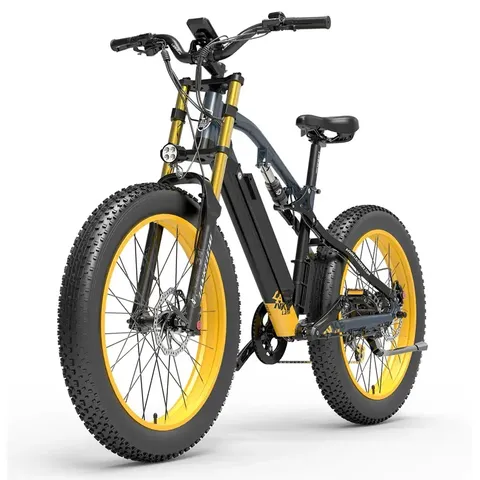 Full suspension hybrid online bike