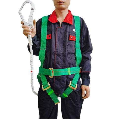 Adjustable Pole Climbing Construction Safety Belts Single Hook Five-point  Full Body Safety Vest Working At Height Safety Belt - Explore China  Wholesale Safety Belt Full Body Harness Price Full Body and Safety