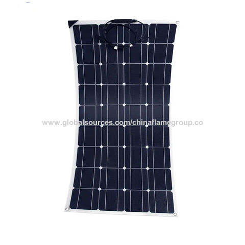 Black Flexible Photovoltaic Sun Power Solar Panel High Efficiency Flexible Solar  Panel Paneles Solares Portatil - China Solar Panels, Solar Panel Price