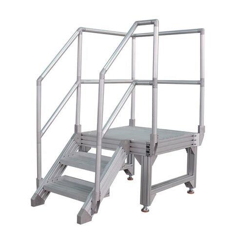 Three Side Railing Platform Buy Standard Quality China Wholesale 3 Step Ladder With Safety Handrail ...