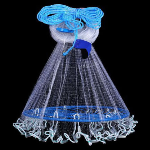 Saltwater Fishing Cast Net For Bait Trap Fish Throw Net Fishing Casting Net  $4.5 - Wholesale China Fishing Casting Net at factory prices from Jiangmen  Xinhui Baiyuheng Webbing Co., Ltd.