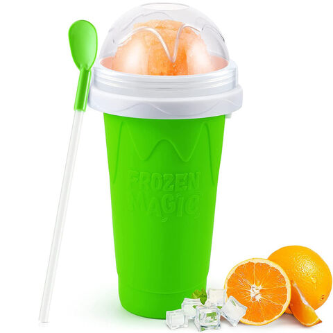 DIY Slushie Maker Cup, Magic Slushy Maker Squeeze Cup, Summer Quick Frozen Cooling Smoothie Pinch Cup for sale at factory direct price