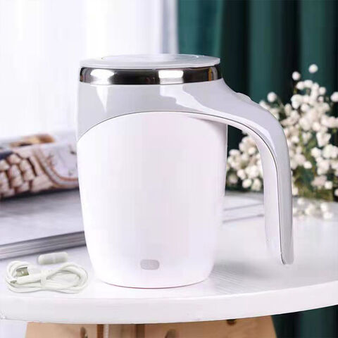 AUTO MAGNETIC MUG coffee milk mix cups 304 stainless steel tumbler Creative  electric lazy Self stirring