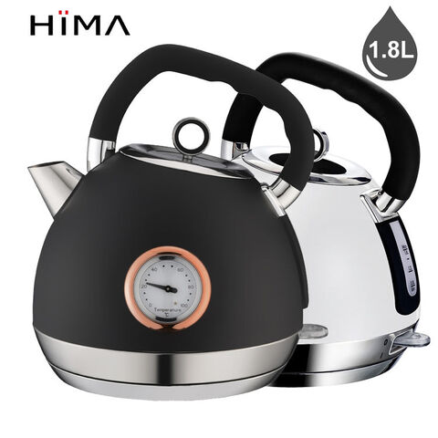 1.8l Electric Water Kettle With Thermometer Small Boiling