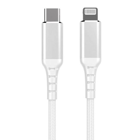 Cargador USB 5V 2.4A + Cable Lightning MFI 1m