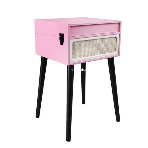 Blue Tooth Usb Retro Turntable Vinyl Stand Record Player With 4 Legs