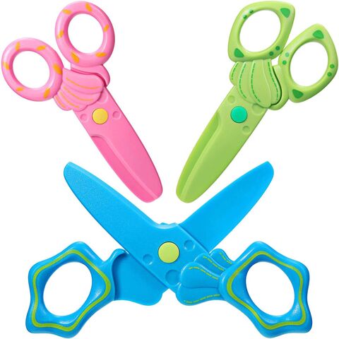 Buy Wholesale China Colorfull Statioery Scissors Child Safety Scissors  Prevent Hand Injury Diy Photo Plastic Student Scissors & Colorfull  Statioery Scissors at USD 0.4
