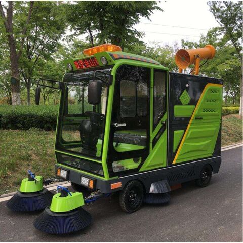 Airport Runway Sweeper Industrial Sidewalk Floor Sweeper For Sale ...