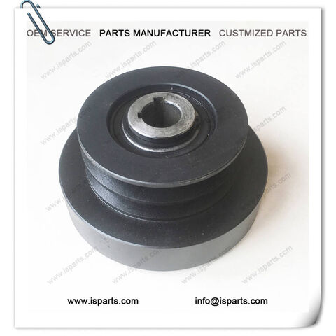 Mek-motoo Heavy Duty Centrifugal Clutch – 1" Bore, Dual Pulley, For 8-16HP Engines