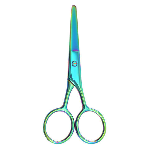 Titanium Eyebrow Scissors Mini Beauty Scissors Stainless Steel Trimming  Tools - China Makeup and Makeup Tools price