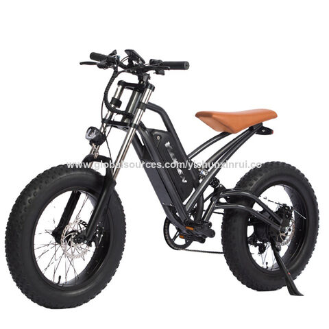 Bicicleta eléctrica para adultos, 20 x 4.0 pulgadas, neumático grueso,  bicicleta de playa, bicicleta de playa Ebike de montaña de nieve, batería