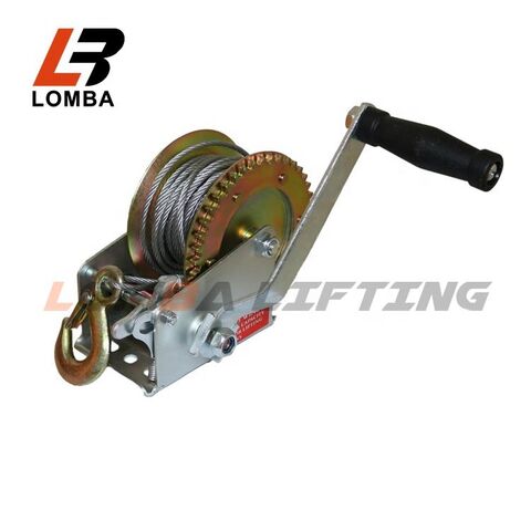 High-quality Portable Small Boat Trailer Manual Hand Winch ,cable Hand Winch,wire  Rope Winch - Buy China Wholesale Cable Hand Winch $4