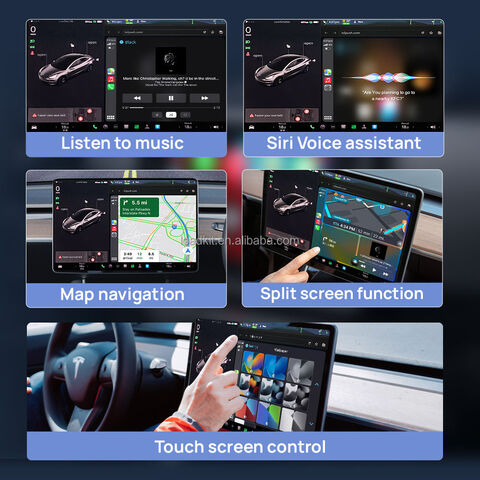 Adaptador CarPlay inalámbrico 2 en 1 para Android/Apple Car OEM con cable a CarPlay  inalámbrico Android Auto 5G WIFI Dongle Plug And Play - AliExpress