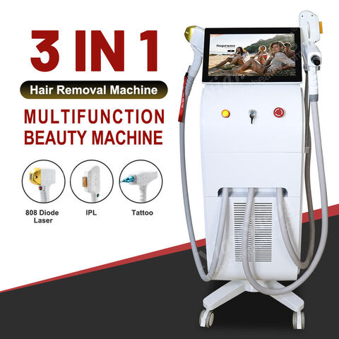 Customize Multifunctional 4 In1 3 In 1 Nd Yag Laser Tattoo Removal