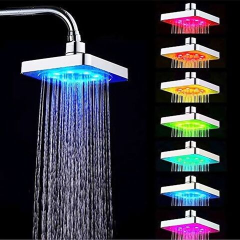 Buy Wholesale China Led Rainfall Shower Head Square Shower Head ...