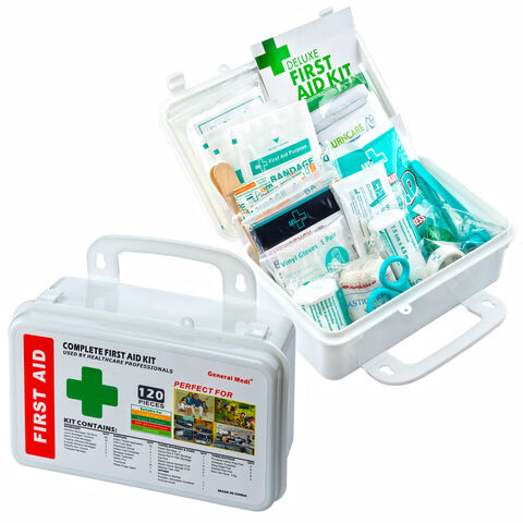 Buy Wholesale China 120 Pieces Hard Case First Aid Kit Plastic Box First Aid  Box Medical For Home Office & First Aid Box Medical at USD 6.99