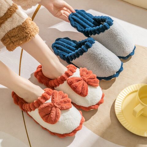 Plain Fluffy Slippers  Slippers, Fluffy shoes, Women shoes sale