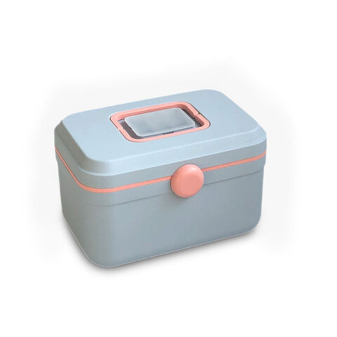 Buy Wholesale China Custom Pp Multipurpose Plastic Desktop Organizer Medicine  Storage Box First Aid Kit With Pill Box Medicine Box & Plastic Medicine Box  at USD 1.5