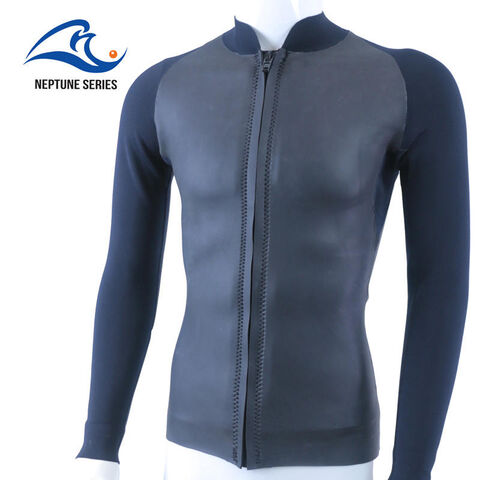 Neptune Series Smooth Free Diving Wetsuit Top Surf Spearfishing