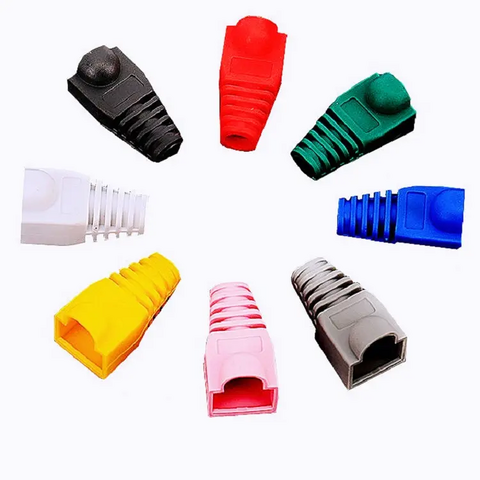 Get Ethernet Cable Connector & Boots Rj45 Cat6, Cat6a