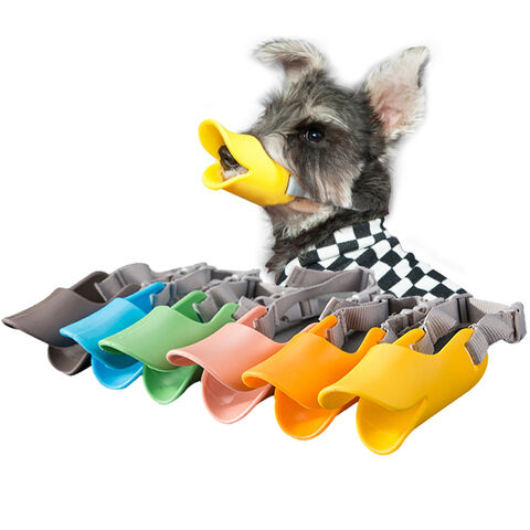 Pet Supplies Soft Silicone Pet Duck Muzzle Anti-bite Dog Mouth