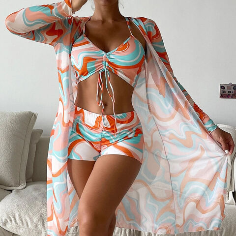 Sexy Lady One-Piece Plus Size Multicolor Solid Color and Printing Beach  Dress Bathing Suit Wholesale Swimsuit Beachwear Skirts Women Swimwear -  China Plus Bikini and Lingerie price