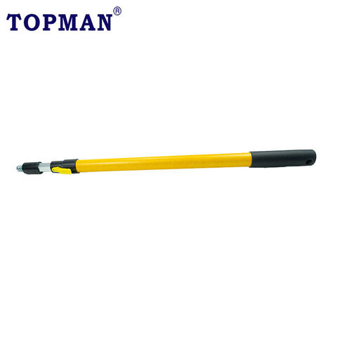 Topman 16ft 2 Sections Long Heavy Duty Fiberglass Aluminum Extension Pole  Telescopic Pole Zinc Alloy Thread Tip, Pp Grip With - Buy China Wholesale  Fiberglass Extension Poles $7.7