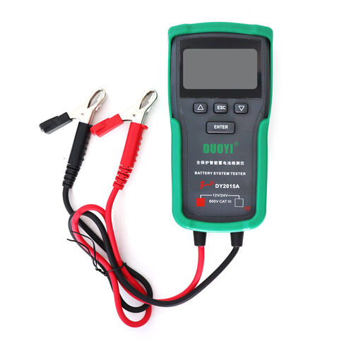 Duoyi Dy2015a 12v Digital Multimeter Tools Lead Acid Cca Load Battery ...