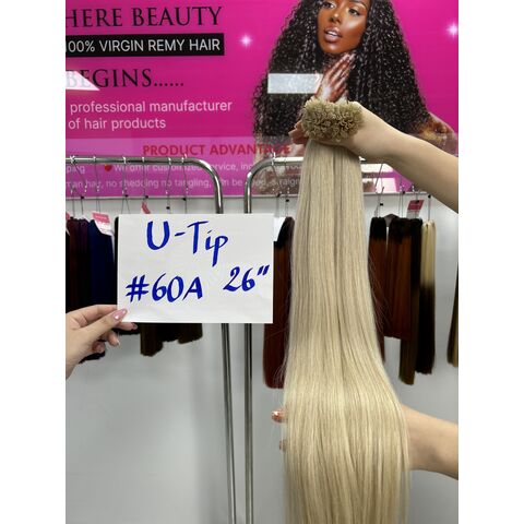 Best quality u tip hair clearance extensions