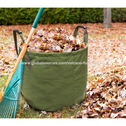 Fallen Leaves Container Garden Yard Waste Leaves Trash Bag Reusable Garbage  Container Bags Garbage Waste Collection