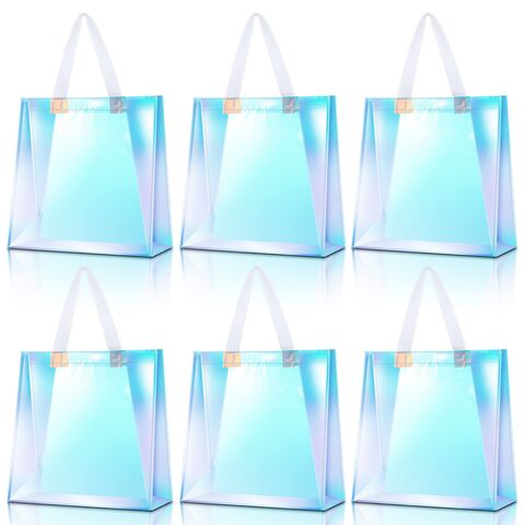 New Waterproof Beach Tote Pool Bags for Women Ladies Large Gym Tote PVC  Clear Plastic Hand Storage Bag Shopping Bag - China Clear Bag and Shopping  Bag price