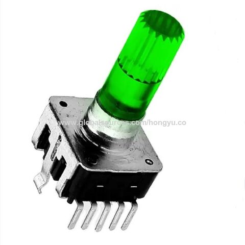 Factory Customize 12mm Incremental Encoder 24 Pulses 24 Detents Rgb Led ...