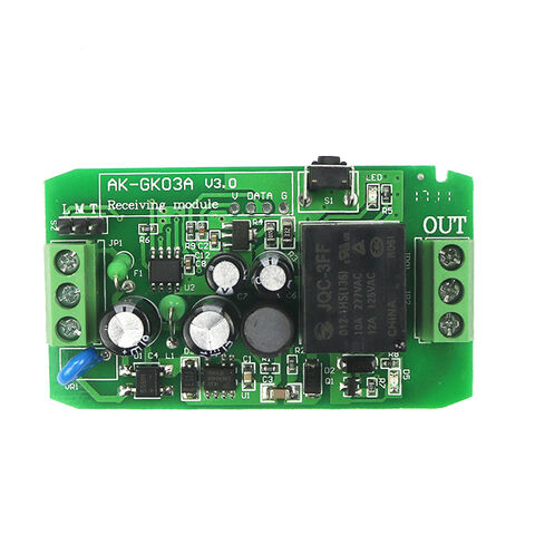 Three Way Zero Fire Line Single Control Intelligent Switch 433hz Remote ...