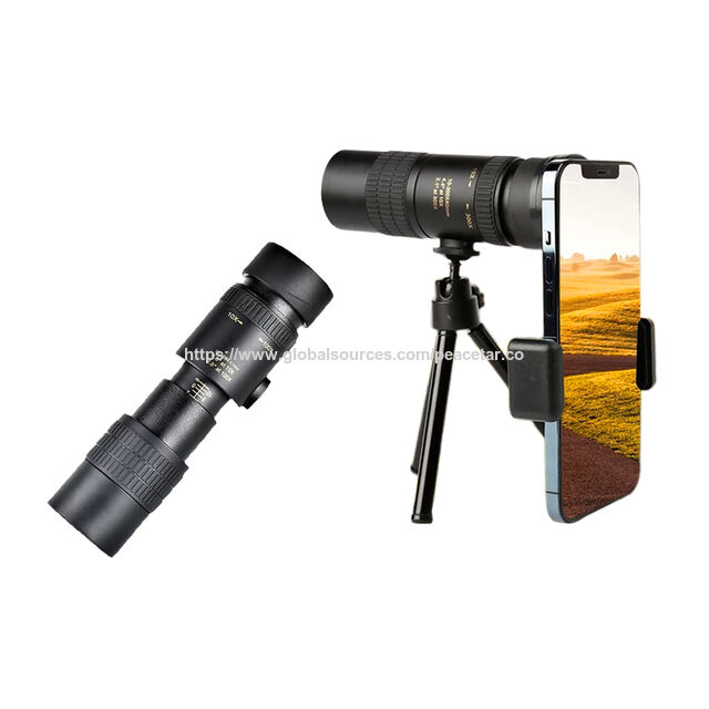 Telescopios monoculares para smartphone con trípode. Ampliación nítida de hasta 10-30X. Ideal para observación de aves, caza y eventos deportivos. Encuentra el mejor monocular aquí.