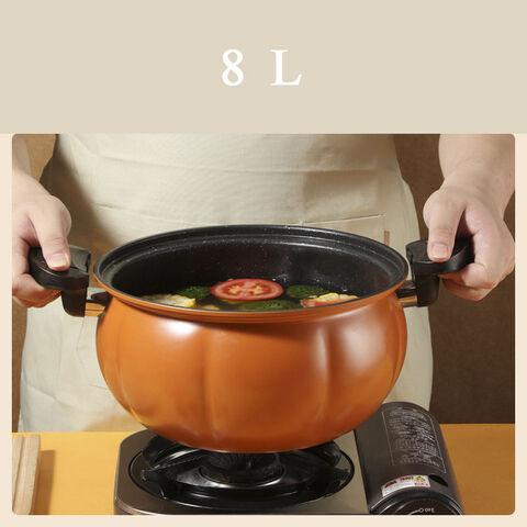  Multifunctional Non-stick Micro Pressure Pot, Pumpkin