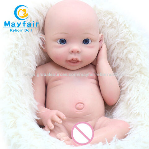 Silicone Baby Doll, Full Body Silicone Baby Boy 10 Cm 4 Inch