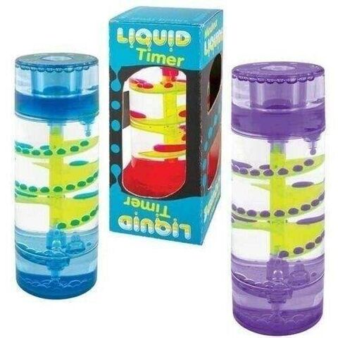 1PCS Sensory Play Timers Hour Glass Timer Kids Liquid Timers