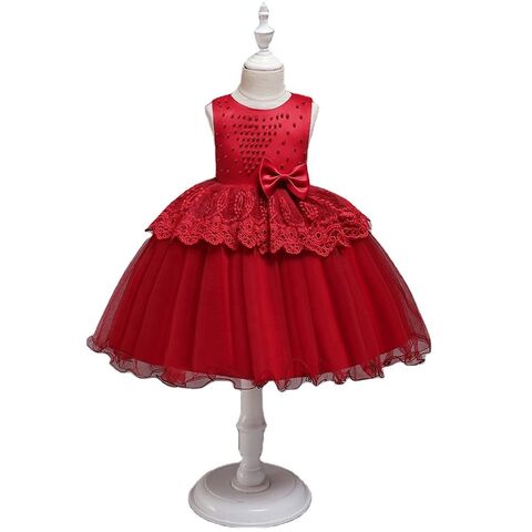 Buy China Wholesale Purple Sweet Baby Girl Party Dresses For Child Wedding  Banquet Flower Girl Dress Sleeveless Bow Kids Night Dress 6 Years Old &  Baby Girl Party Dresses $5.99 | Globalsources.com